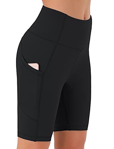 Persit Kurze Sporthose Damen High Waist Radlerhose Sport