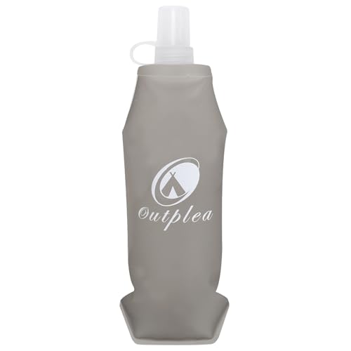 Outplea Tpu Faltbare Trinkflasche 500ml Soft Flask Wasserflasche