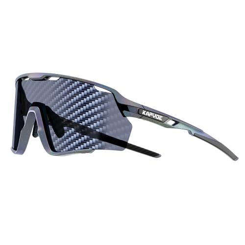 Kapvoe Fahrradbrille Herren Damen Sport Radfahren Sonnenbrille Baseball