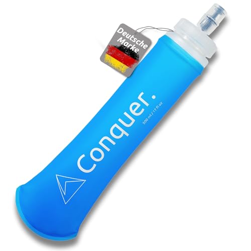 Conquer Faltbare Trinkflasche Zum Laufen Bpa Freie Flexible