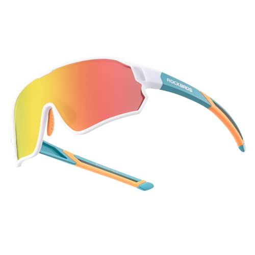 Rockbros Kinder Fahrradbrille Sportbrille Uv400 Schutz Polarisierte Sonnenbrille