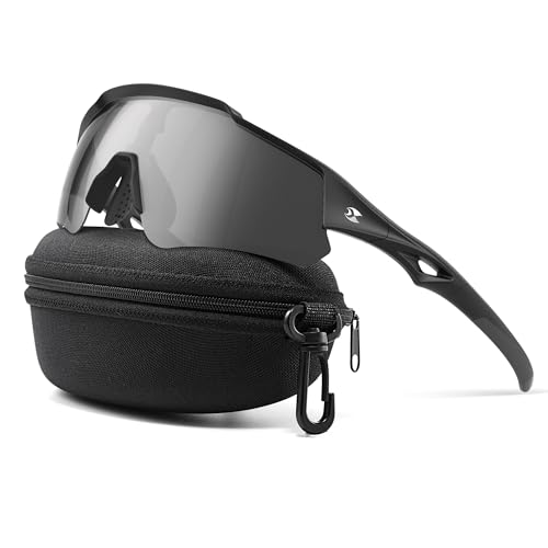 Suoso Schnelle Brille Sportbrille Polarisiert Fahrradbrille Herren Damen