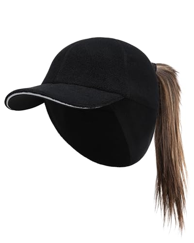Pivotwing Wintermu Tze Basecap Damen Ponytail Cap Pferdeschwanz