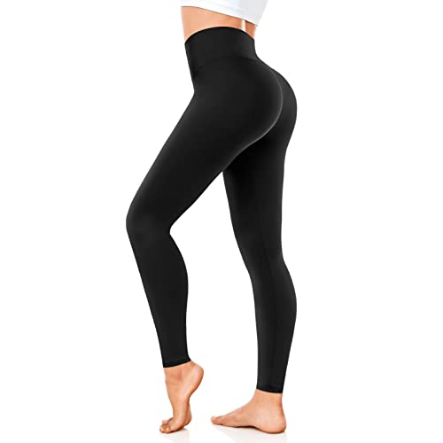 Fuelmefoot Leggings Damen High Waist Blickdicht Leggins Mit