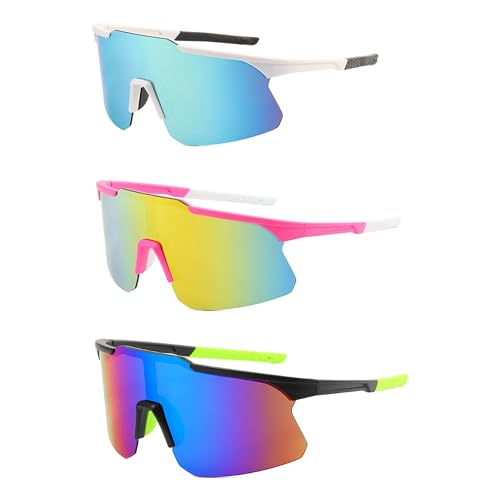 3 St Ck Fahrradbrille Sonnenbrille Fahrradbrille Herren Schnelle