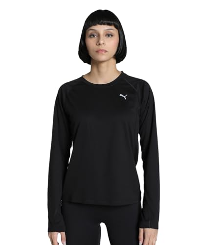 Puma Damen Velocity Langarm Laufshirt L Black