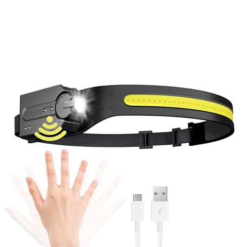 Lepro Stirnlampe Superhelle Led Kopflampe Wiederaufladbar Mit 230