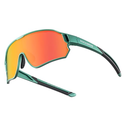 Rockbros Kinder Fahrradbrille Sportbrille Uv400 Schutz Polarisierte Sonnenbrille