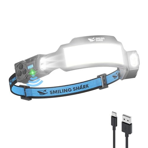 Smiling Shark Ts 6 Kopflampe Led Stirnlampe Aufladbar