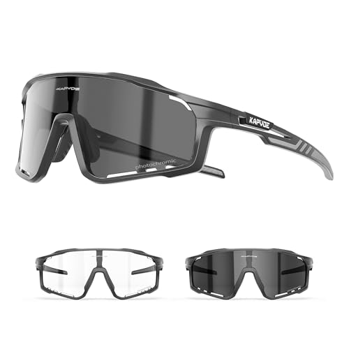 Kapvoe Fahrradbrille Mtb Brille Selbstt Nend Klar Radbrille