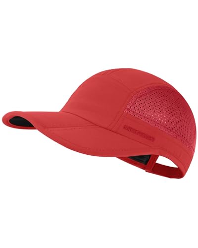 Gadiemkensd Folding Running Men Hat Long Brim Golf