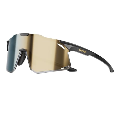 Kapvoe Fahrradbrille Herren Damen Sport Radfahren Sonnenbrille Baseball
