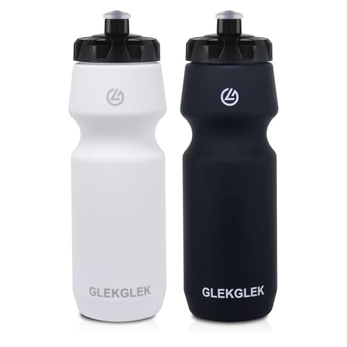 Glekglek Trinkflasche Fahrrad Bpa Frei Sport Trinkflasche 750ml
