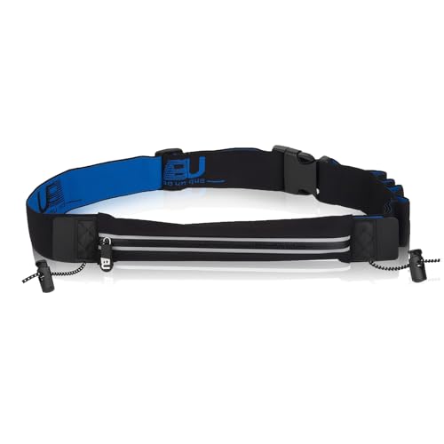 Triathlon Startnummernband Laufgurt Wasserdichte Lauftasche Mit 4 Gel