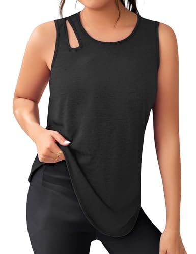 Gyabnw Sport Oberteile Damen Sporttop Tank Top Fitness
