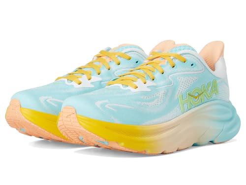 Hoka Clifton 10 Damen Sneaker Weiss Opulenter Garten