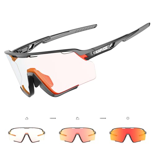 Kapvoe Selbstt Nend Fahrradbrille Photochromatische Radbrille Mtb Brille