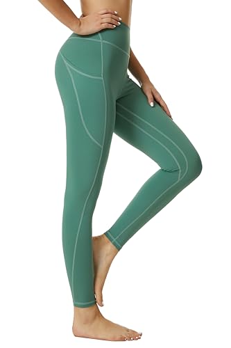 Buepeara Sport Leggings Damen Sporthose Mit Taschen High