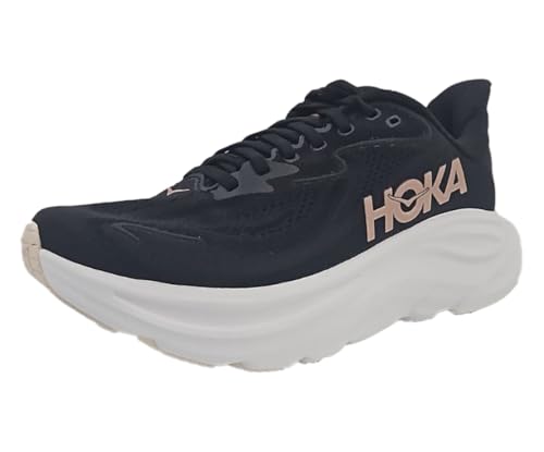 Hoka Damen Clifton 10 Schuhe Schwarz Rotgold 38