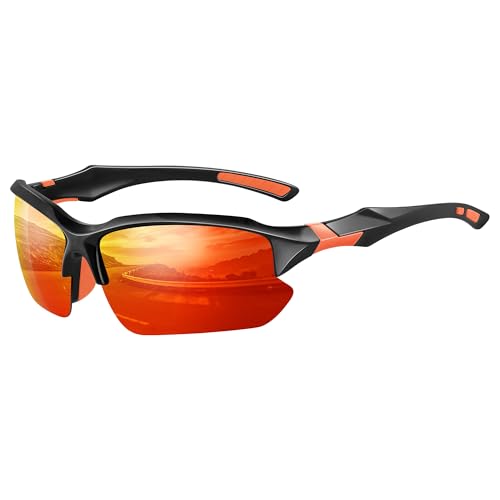 Suoso Fahrradbrille Herren Damen Schnelle Brille Rave Sportbrille