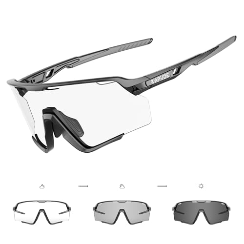Kapvoe Selbstt Nend Fahrradbrille Photochromatische Radbrille Mtb Brille
