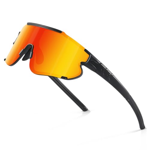 Suoso Fahrradbrille Herren Damen Sportbrille Schnelle Brille Rave