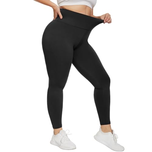 Hipower Leggings Damen High Waist Leggins Gro E