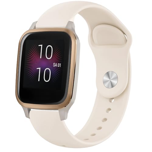 Issinlky Weiches Silikonband F R Garmin Venu Sq