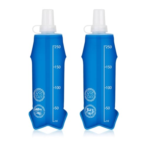 Gnhg 2 St Ck Kieselgel Faltbarer Trinkflaschen Trinkflasche