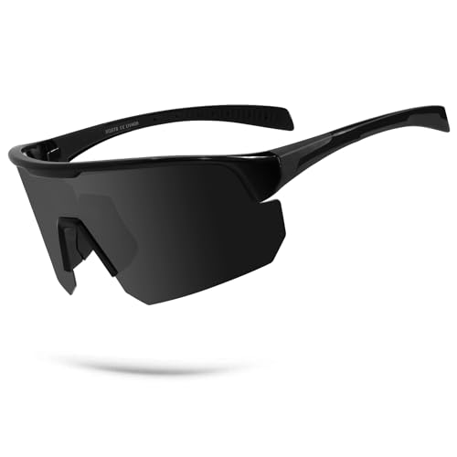 Banglong Fahrradbrille Polarisierte Sonnenbrille Herren Damen Uv400 Schutz