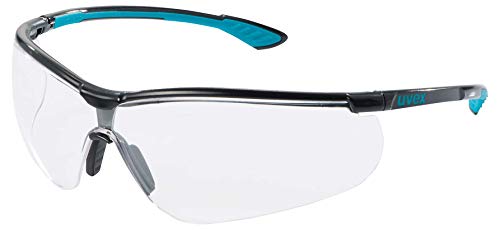 Uvex Sportstyle Schutzbrille Supravision Extreme Transparent Schwarz Petrol