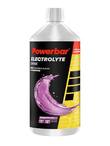 Powerbar Elektrolyte Drink Passionfruit Lime 1000ml Sirup Zucker
