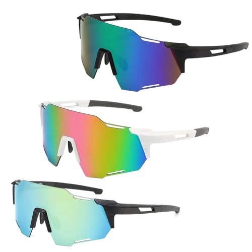 Yangun 3 St Ck Fahrradbrille Sonnenbrille Schnelle Brille