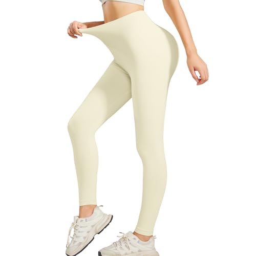 Fxtyk Sport Leggings High Waist Yoga Tummy Control