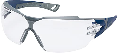 Uvex Pheos Cx2 Schutzbrille Beschlagfrei Kratzfest Transparent Blau