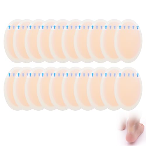 Blasenpflaster Ferse 20 St Ck 44x69mm Hydrokolloid Blasenpflaster