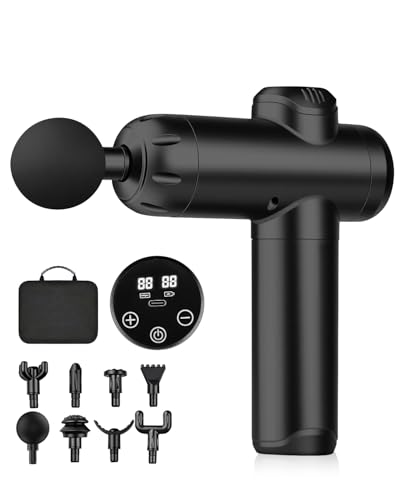 Massagepistole Muskel Percussion Massageger T Pistole Leise Elektrische