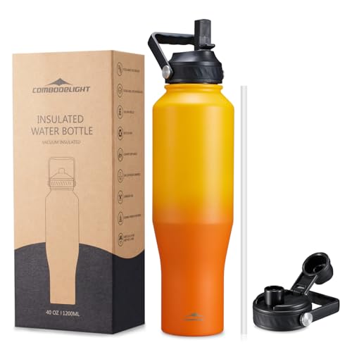 Combo Delight Edelstahl Thermoflasche 1 2l Isolierte Trinkflasche