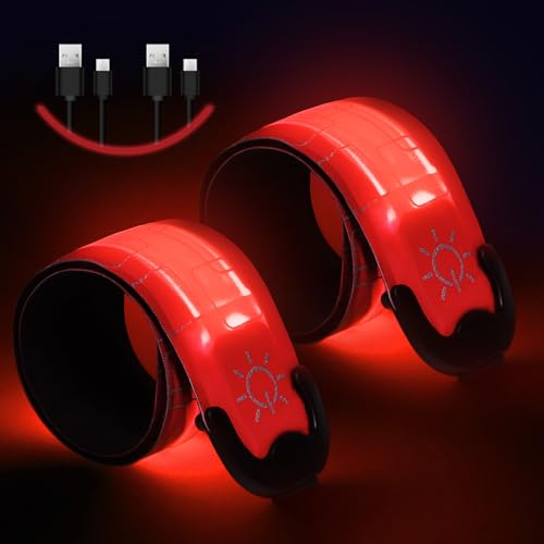Flintronic Led Armband Aufladbar Reflective Led Leuchtarmband Mit