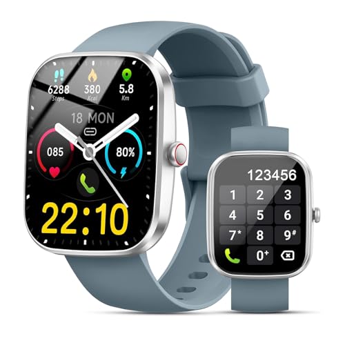 Smartwatch Herren Damen Mit Telefonfunktion 1 91 Fitnessuhr