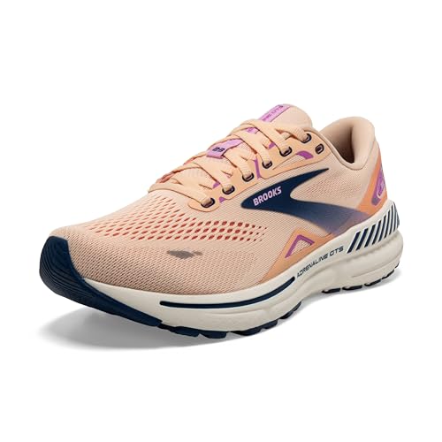 Brooks Damen Adrenaline Gts 23 Sneaker Apricot Estate