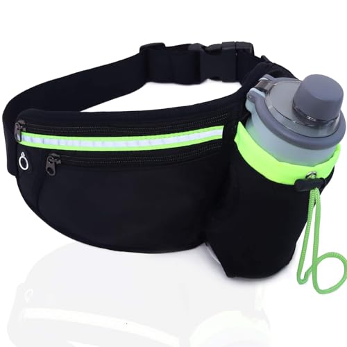 Guyode Bauchtasche Mit Flaschenhalter Laufg Rtel Running Belt