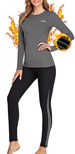 Thermounterw Sche Damen Winter Skiunterw Sche Set Ski