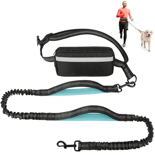 Vsshe Joggingleine Hunde Freihandleinen Hundeleine Mit Verstellbarem H