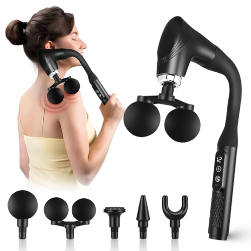 Doppelkopf Massagepistole R Ckenmassageger T Mit U Verl