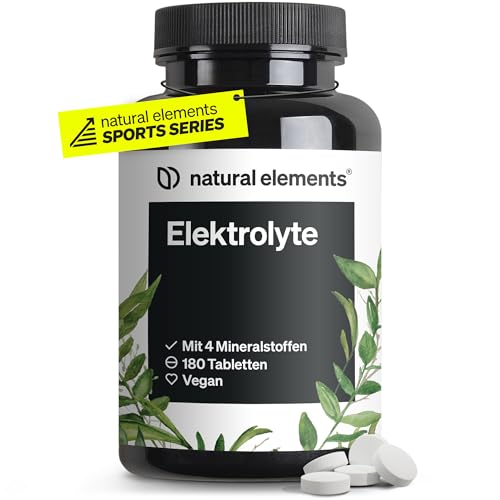 Natural Elements Elektrolyte Tabletten 180 St Ck Mit
