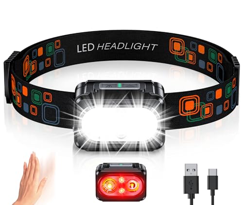 Iseyou Stirnlampe Led Wiederaufladbar Superhell Kopflampe Mit Rotlicht