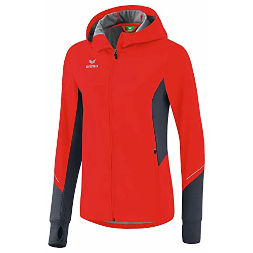 Erima Damen Racing Running Jacke 8062305 Rot 38
