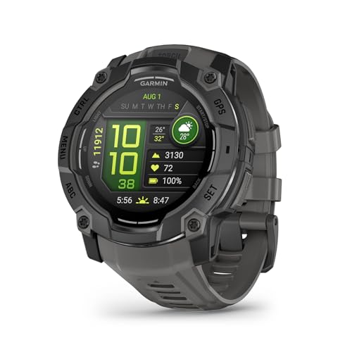 Garmin Instinct 3 50mm Amoled Gps Multisport Smartwatch