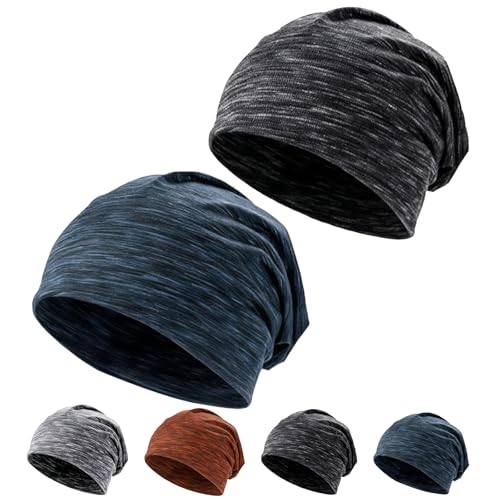 2 Pcs Beanie M Tze F R Damen